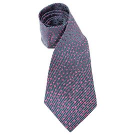 Charvet Corbata Tiras Azul Rosa Otro