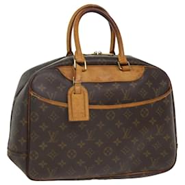Autre Marque-LOUIS VUITTON Monogram Deauville Hand Bag M47270 LV Auth 36110-Brown