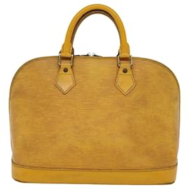 Autre Marque-LOUIS VUITTON Epi Alma Hand Bag Tassili Yellow M52149 LV Auth 46438-Yellow