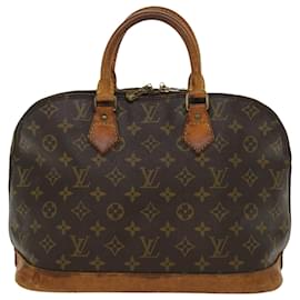 Autre Marque-LOUIS VUITTON Monogram Alma Hand Bag M51130 LV Auth 45203-Brown
