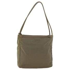 Prada-PRADA Shoulder Bag Nylon Khaki Auth cl556-Green