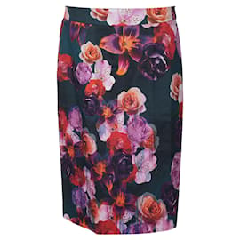 Autre Marque-Floral Print Skirt-Other