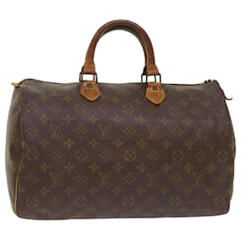 Autre Marque-Louis Vuitton Monogram Speedy 40 Hand Bag M41522 LV Auth bs6376-Brown