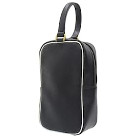 Gucci-Gucci x Adidas Mini Top Handle Bag  Leather Clutch Bag 702387 U3ZBT1057 493492 in Good condition-Black