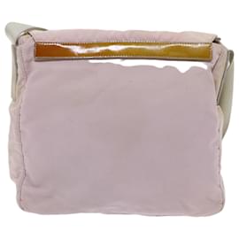 Prada-PRADA Shoulder Bag Nylon Pink Auth 50494-Pink