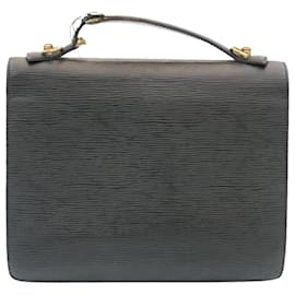 Louis Vuitton-Louis Vuitton Epi Monceau 2Way Hand Bag Briefcase Black M52122 LV Auth am1948g-Black
