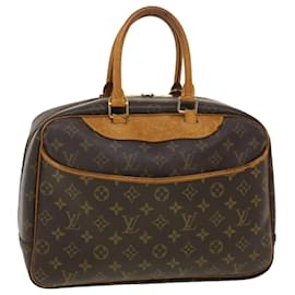 Louis Vuitton-LOUIS VUITTON Monogramm Deauville Handtasche M.47270 LV Auth bs4828-Braun