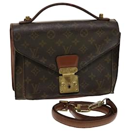 Autre Marque-Louis Vuitton Monogram Monceau 25 Hand Bag M51185 LV Auth rd4940-Brown