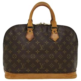 Autre Marque-LOUIS VUITTON Monogram Alma Hand Bag M51130 LV Auth 45309-Brown