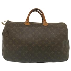 Autre Marque-Louis Vuitton Monogram Speedy 40 Hand Bag M41522 LV Auth am2265g-Brown