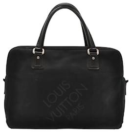 Louis Vuitton-Bolsa de mão LOUIS VUITTON Damier Geant Yak Preto Noir M93082 LV Auth kh356-Preto