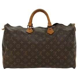 Autre Marque-Louis Vuitton Monogram Speedy 40 Hand Bag M41522 LV Auth bs5836-Brown