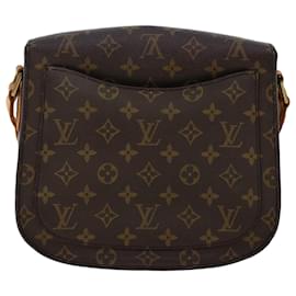 Louis Vuitton-Bolso de hombro M con monograma Saint Cloud GM de LOUIS VUITTON51242 LV Auth ar10014segundo-Castaño