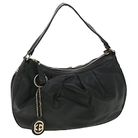 Autre Marque-GUCCI Guccissima Shoulder Bag Black 232955 Auth tb522-Black