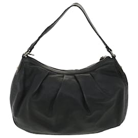 Autre Marque-GUCCI Guccissima Shoulder Bag Black 232955 Auth tb522-Black