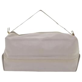 Chanel-CHANEL Shoulder Bag Nylon Gray CC Auth bs6616-Grey