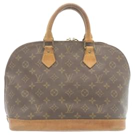 Autre Marque-LOUIS VUITTON Monogram Alma Hand Bag M51130 LV Auth bs471-Brown