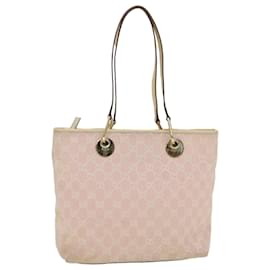 Autre Marque-GUCCI GG Canvas Tote Bag Pink 139552 auth 44265-Pink