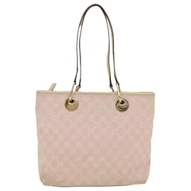 Autre Marque-GUCCI GG Canvas Tote Bag Pink 139552 auth 44265-Pink
