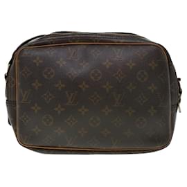 Louis Vuitton-Bolso de hombro M con monograma Reporter PM de LOUIS VUITTON45254 LV Auth 43049-Castaño