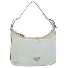 Prada-PRADA Sac à Bandoulière Nylon Bleu Clair Auth 44149-Bleu