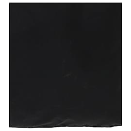 Prada-PRADA Tote Bag Nylon Black Auth bs6380-Black