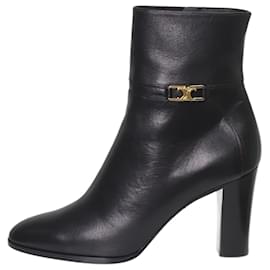 Céline-Black Claude ankle boots - size EU 40-Black