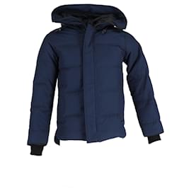Canada Goose-Canada Goose Parka Macmillan en Polyester Bleu Marine-Bleu,Bleu Marine