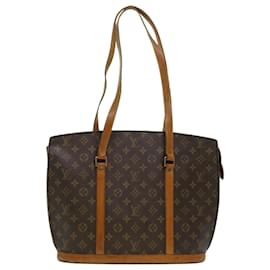 Louis Vuitton-LOUIS VUITTON Monogram Babylone Tote Bag M51102 LV Auth 45127-Brown