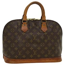 Autre Marque-LOUIS VUITTON Monogram Alma Hand Bag M51130 LV Auth 43594-Brown
