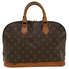 Autre Marque-LOUIS VUITTON Monogram Alma Hand Bag M51130 LV Auth 43594-Brown
