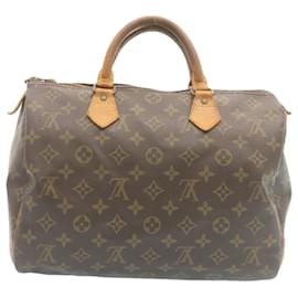 Autre Marque-Louis Vuitton Monogram Speedy 30 Hand Bag M41526 LV Auth ki1469-Brown