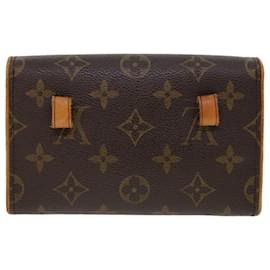 Autre Marque-LOUIS VUITTON Monogram Pochette Florentine Waist bag M51855 LV Auth bs5422-Brown