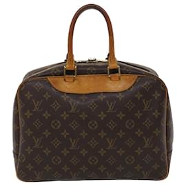 Louis Vuitton-LOUIS VUITTON Monogramm Deauville Handtasche M.47270 LV Auth 46200-Braun