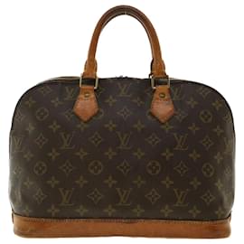 Autre Marque-LOUIS VUITTON Monogram Alma Hand Bag M51130 LV Auth rd4891-Brown