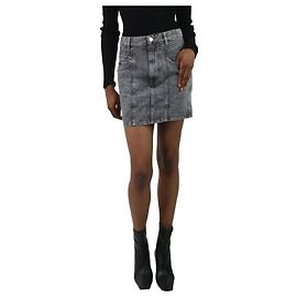 Isabel Marant Etoile Minifalda vaquera gris - talla FR 36 Gris
