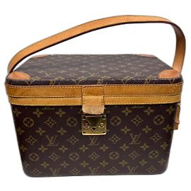Louis Vuitton Vanity Case Braun Braun