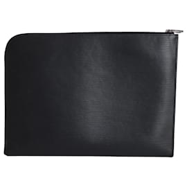 Louis Vuitton-Bolso de mano Louis Vuitton Pochette Jour GM en cuero Epi negro-Negro