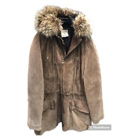 Hermès Men Coats Outerwear Light brown