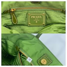 Prada-Mini Shopper-Green,Light green