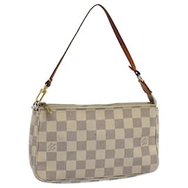 Louis Vuitton-LOUIS VUITTON Damier Azur Pochette Accessoires Pouch N51986 LV Auth 53151-Other