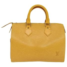 Louis Vuitton-Louis Vuitton Epi Speedy 25 Hand Bag Tassili Yellow M43019 LV Auth 53602-Other