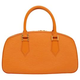 Louis Vuitton-LOUIS VUITTON Epi jasmine Hand Bag 2way Orange Mandarin M5208H LV Auth 53312-Other,Orange