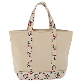 Burberry-BURBERRY Blue Label Tote Bag Toile Beige Auth ti1211-Beige