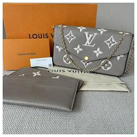 Louis Vuitton-Louis Vuitton Pochette Félicie-Grey