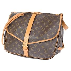 Louis Vuitton-Louis Vuitton Saumur 35-Brown