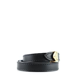 Louis Vuitton-LOUIS VUITTON  Bracelets T.  leather-Black