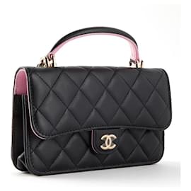 Chanel-Chanel Timeless Classic mini bag-Black