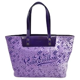 Louis Vuitton-Louis Vuitton Limited Edition bag x Takashi Murakami Cosmic Purple-Purple