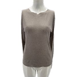 Autre Marque Loulou studio tops T.International M Viscose Beige